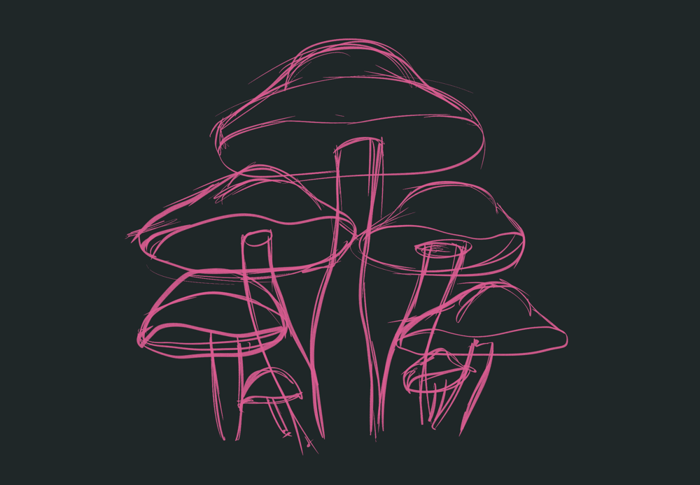 Mushroom family - image 2 - student project