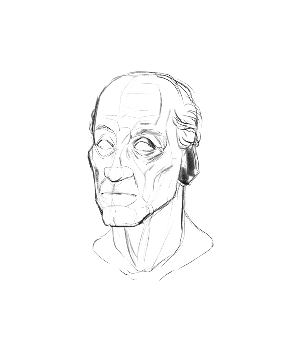 Old guy - image 2 - student project