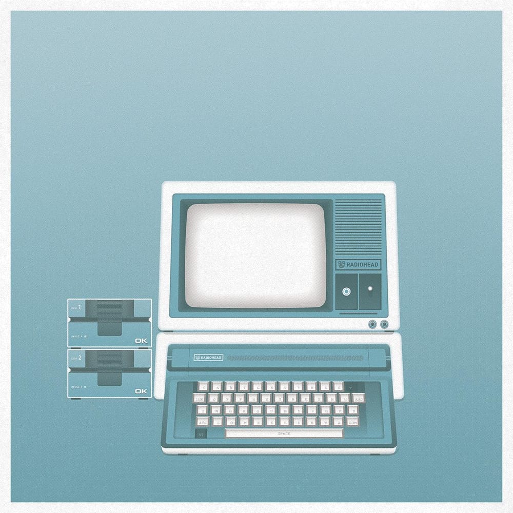 OK Computer alternate album cover - DKNG textures and halftones - image 6 - student project
