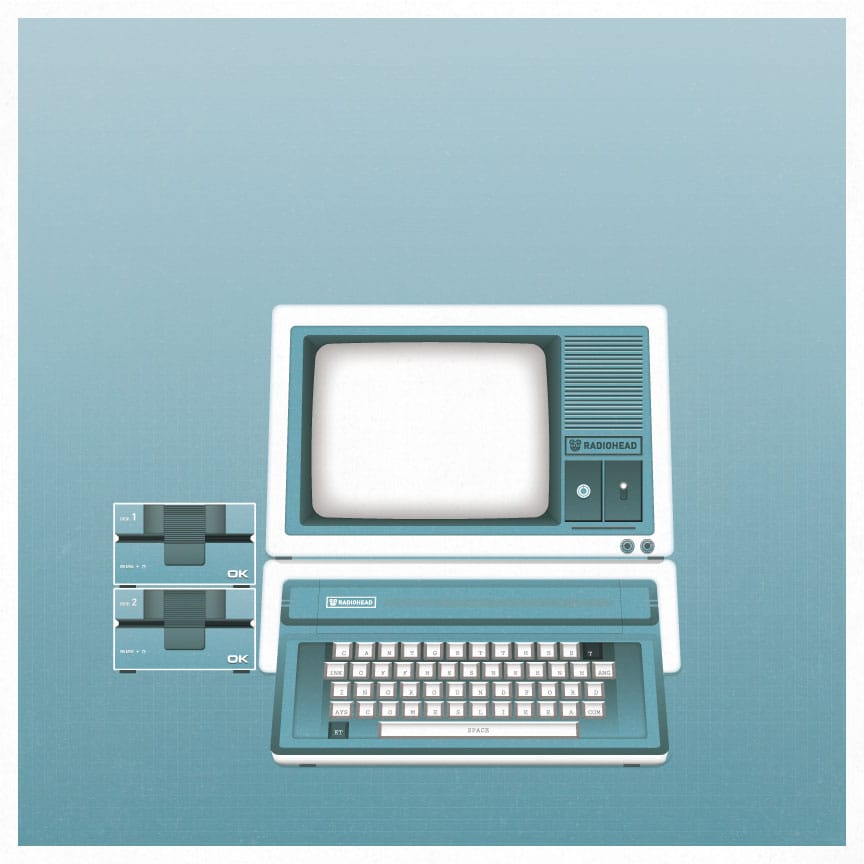 OK Computer alternate album cover - DKNG textures and halftones - image 3 - student project