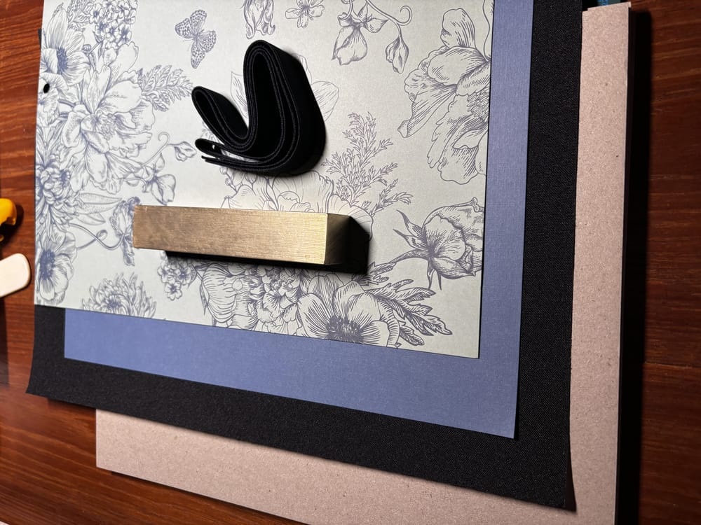 My Portfolio Binding with Flower Print - image 10 - student project