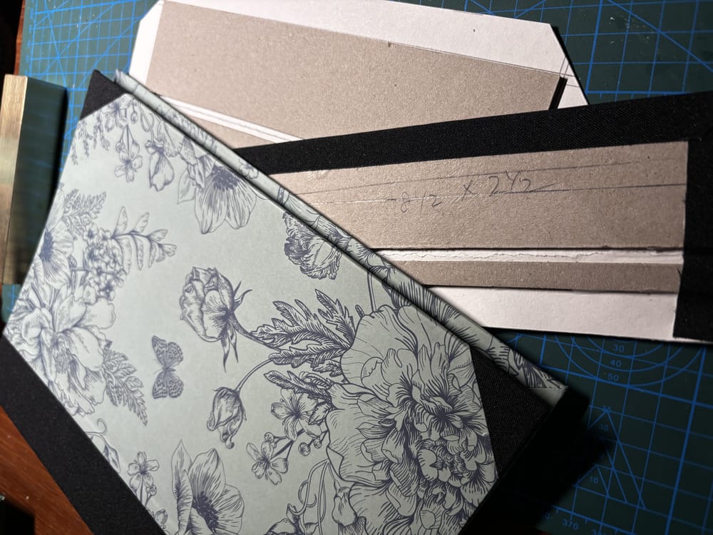 My Portfolio Binding with Flower Print - image 6 - student project