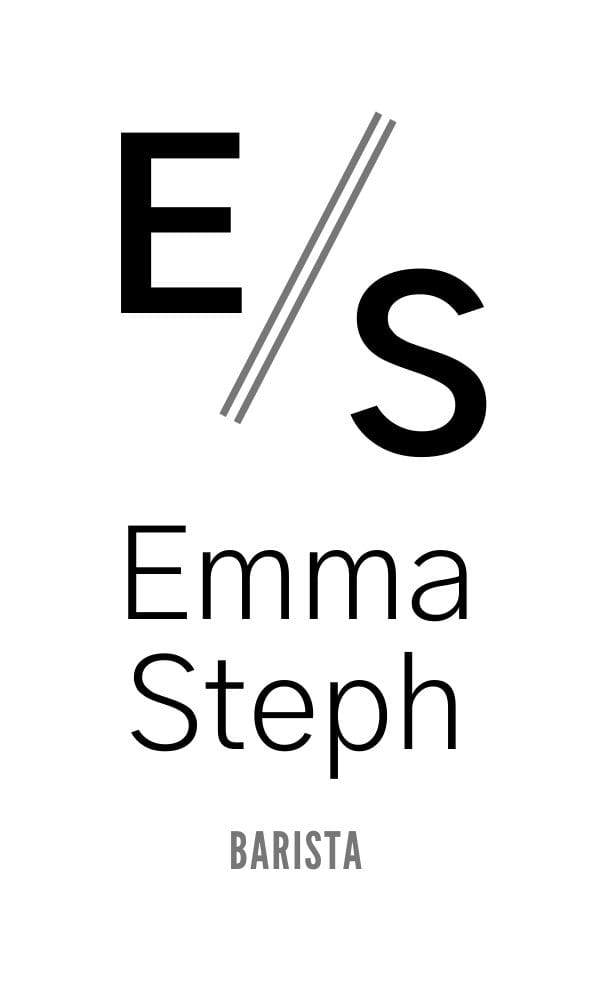 Vertical Business Card - image 1 - student project