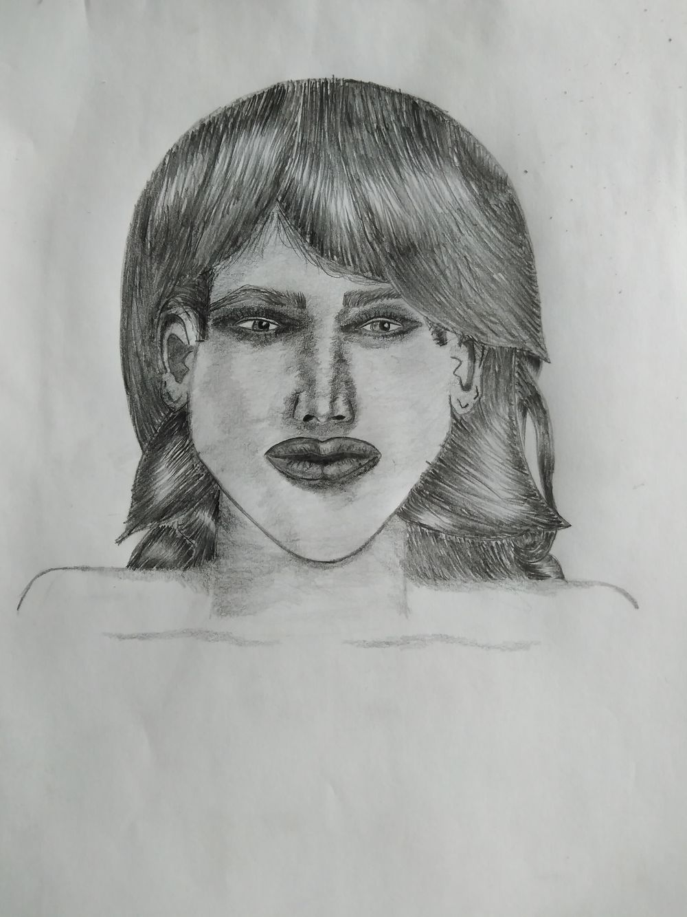 Woman portrait - image 1 - student project