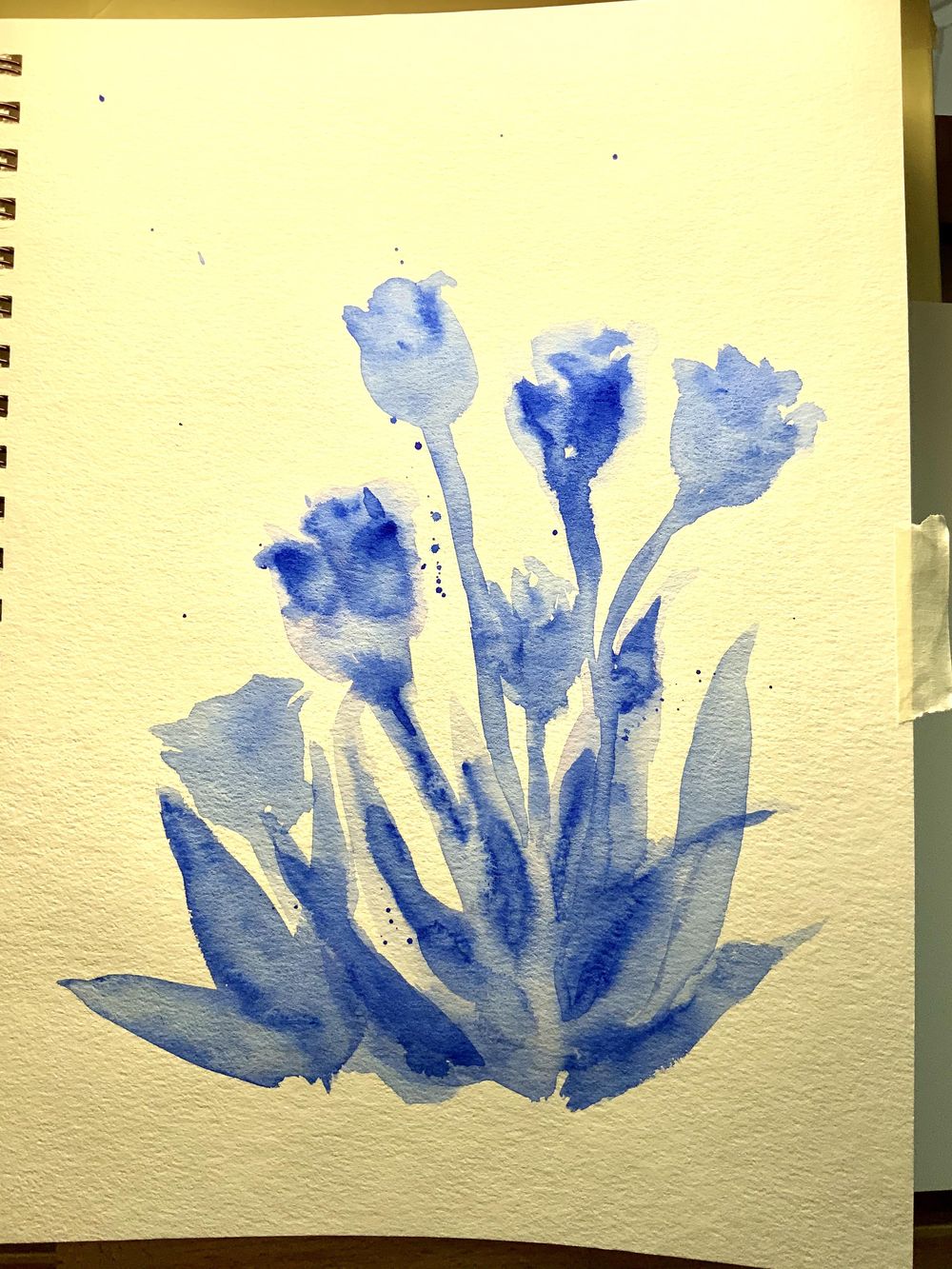 floral branch and class studies Skillshare Student Project