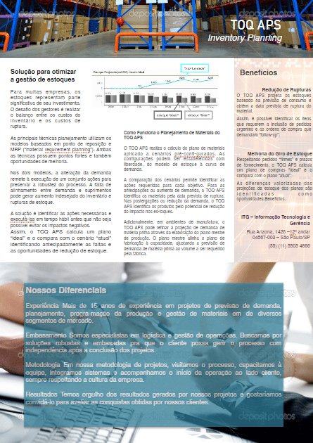 One page folder for Logistics consultant - image 2 - student project