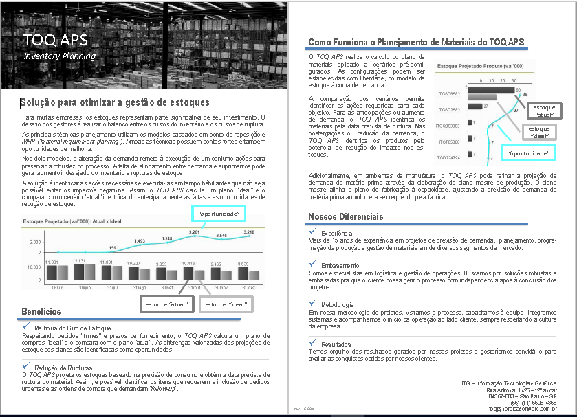 One page folder for Logistics consultant - image 1 - student project