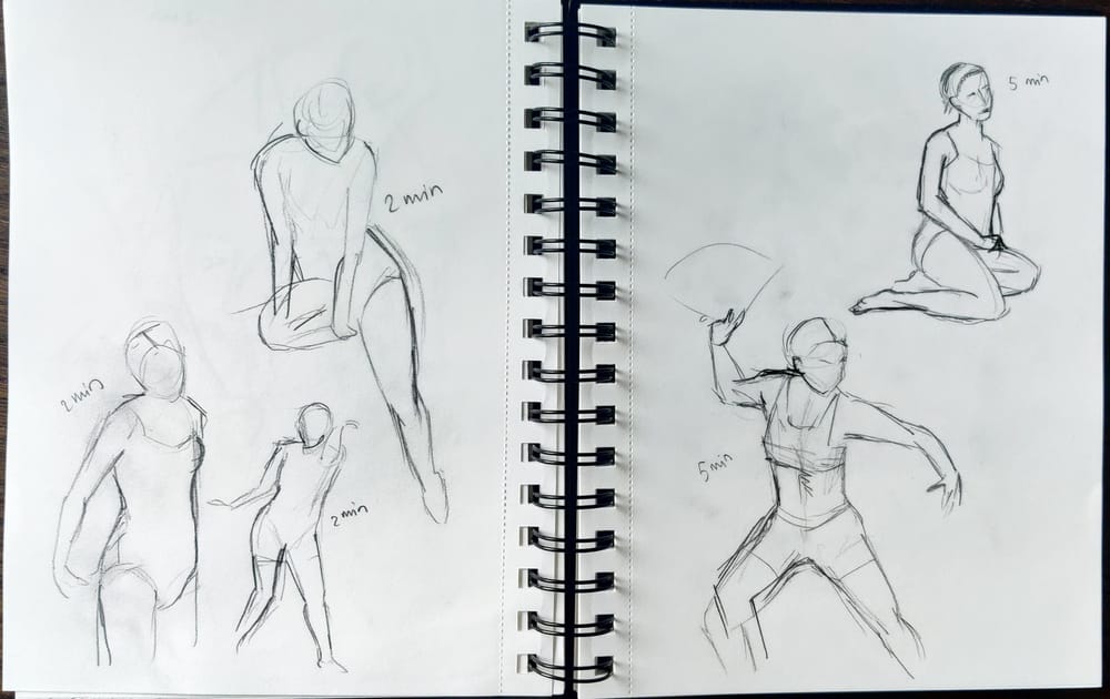 Timed drawing excercise - image 1 - student project