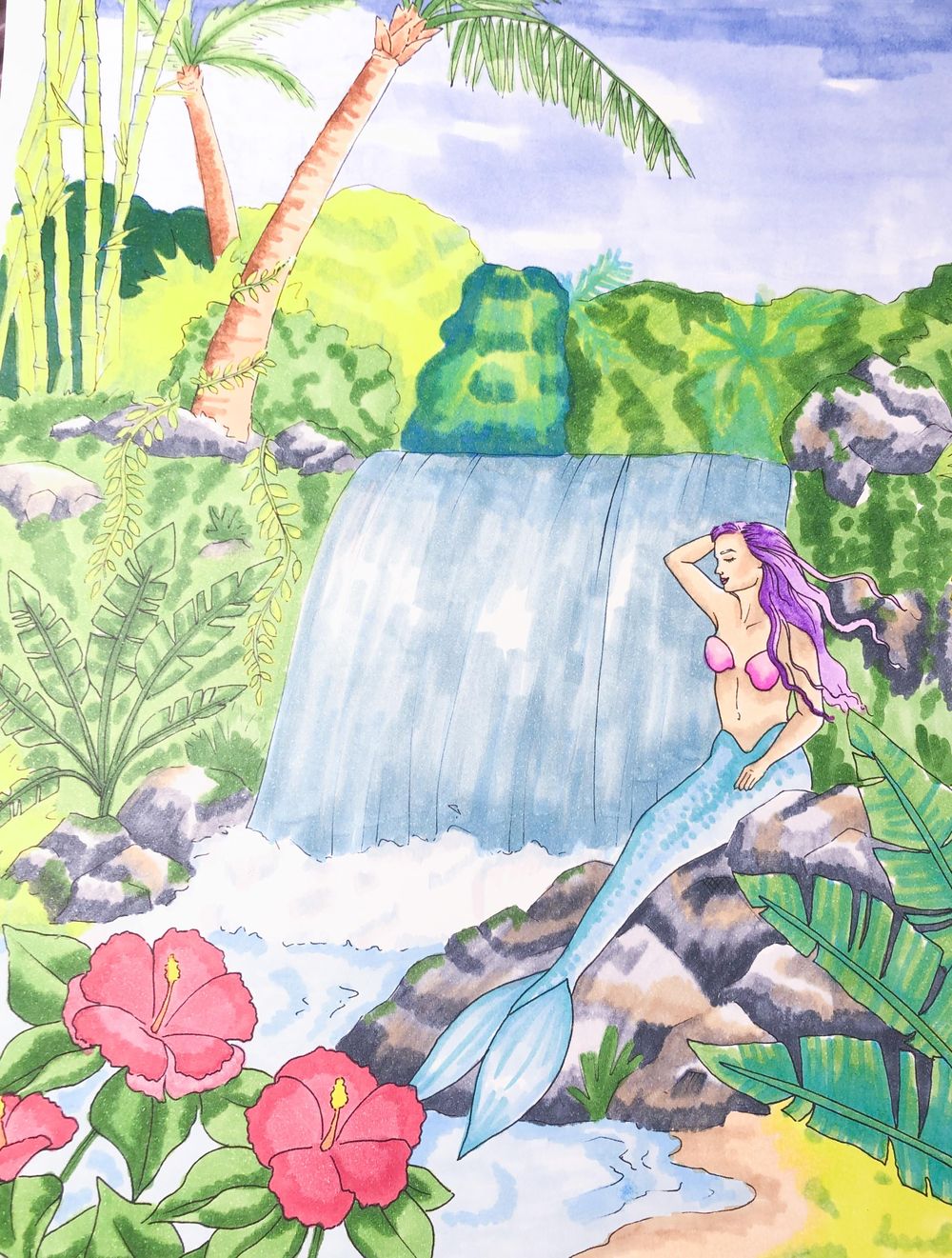 Coloring with Alcohol Markers - image 1 - student project