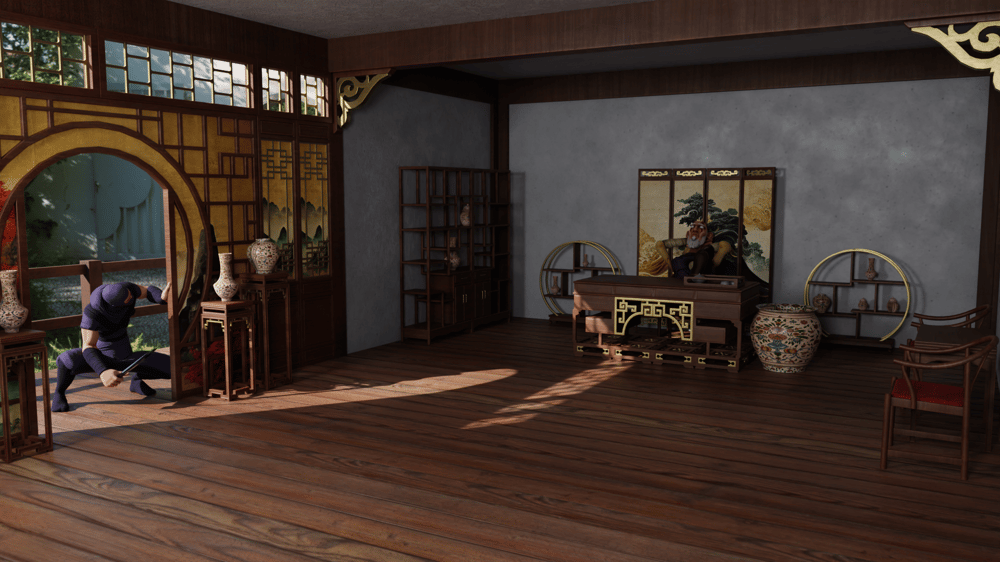 Chinese Assassin - image 1 - student project