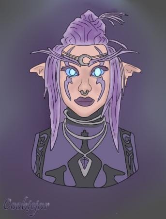 Stylized Portrait - Fantasy - image 2 - student project