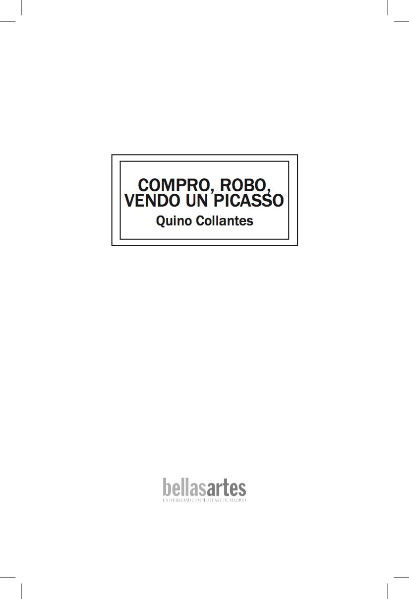 Compro, robo, vendo un Picasso- Quino Collantes - image 2 - student project