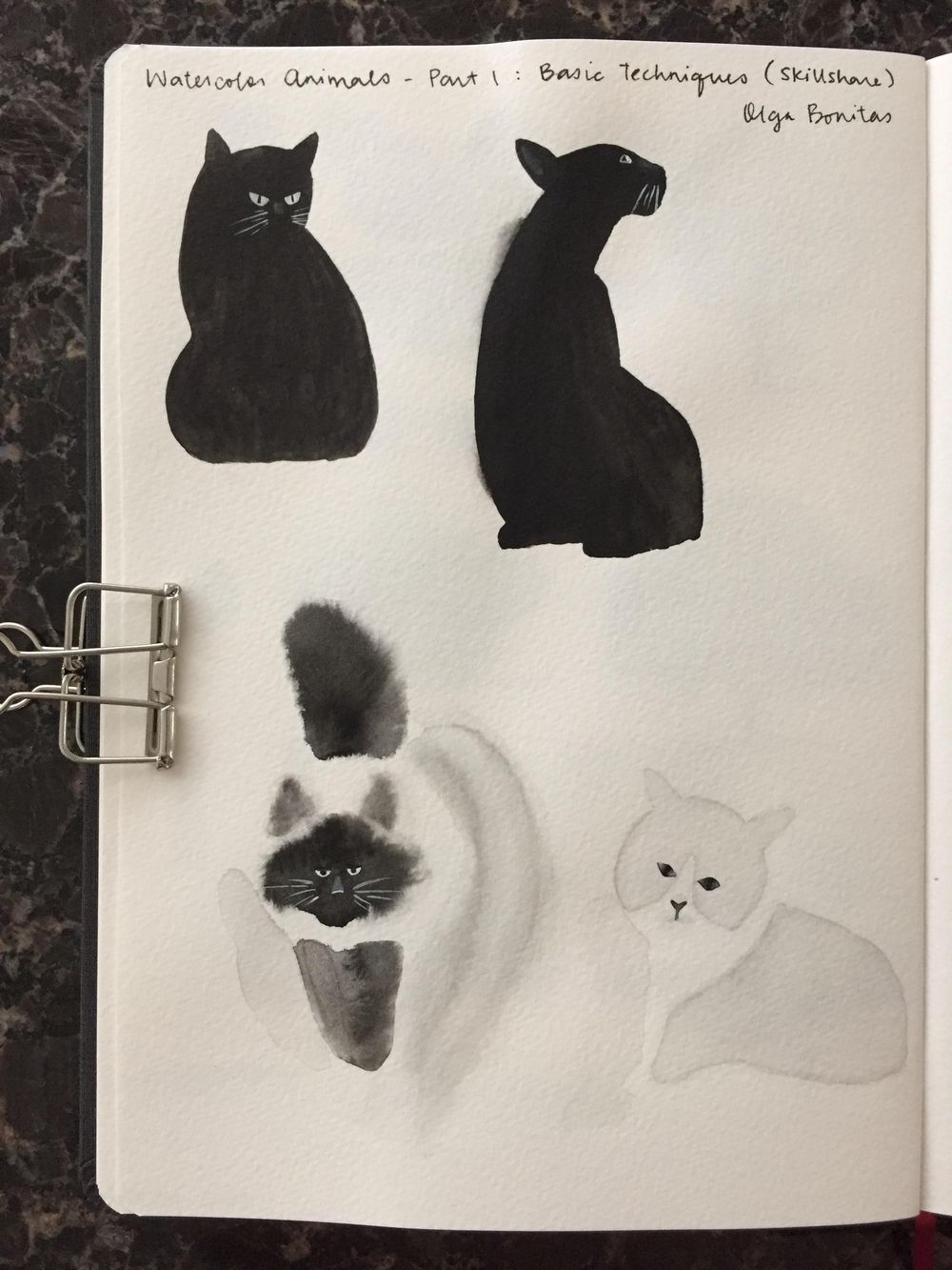 Watercolor Animals Part 1 - image 1 - student project