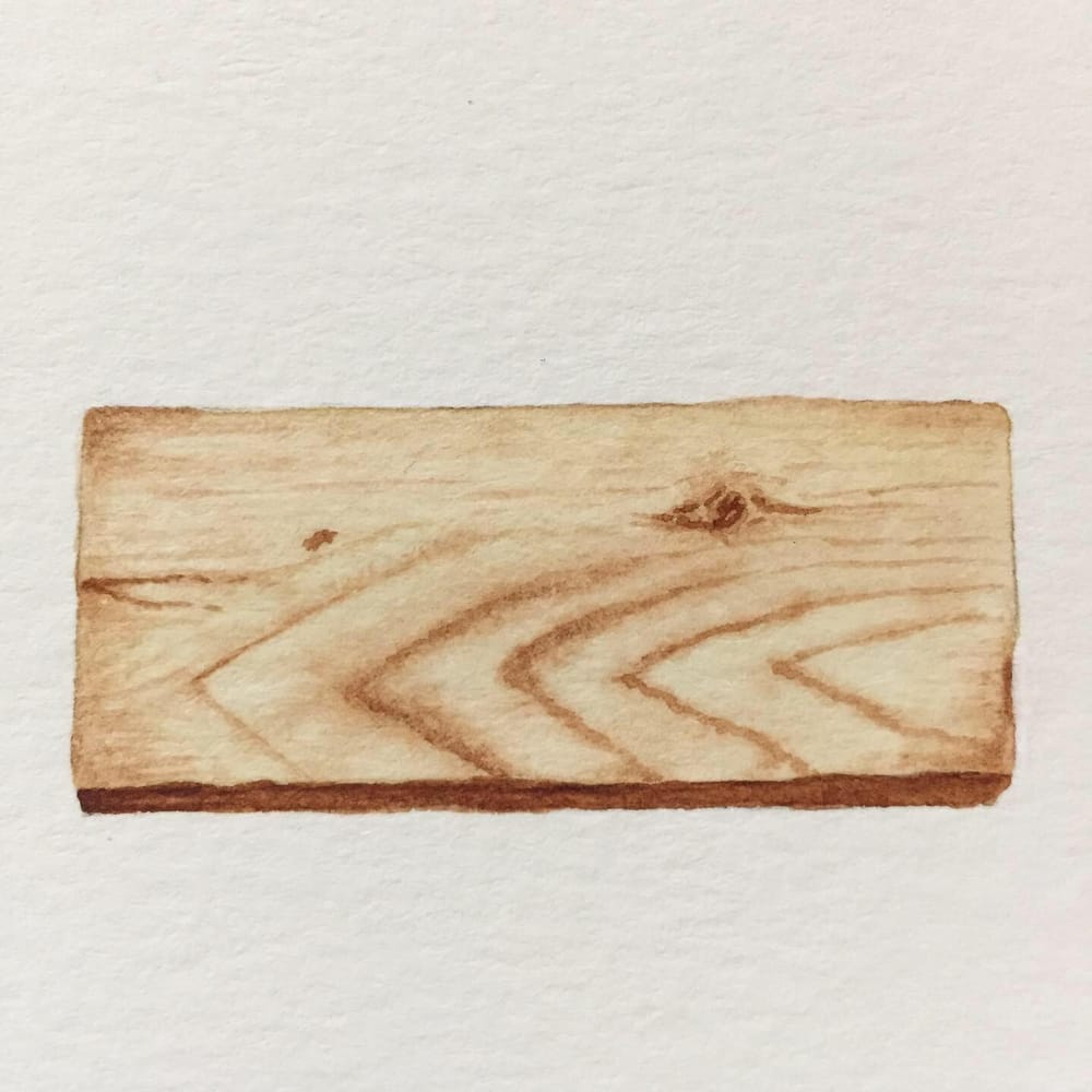 Watercolour Wood - image 4 - student project