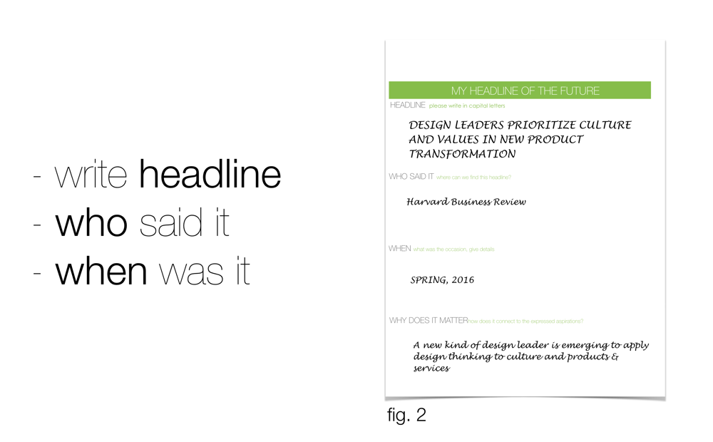Designing My Next Step with Fictional Headlines of the Future - image 2 - student project