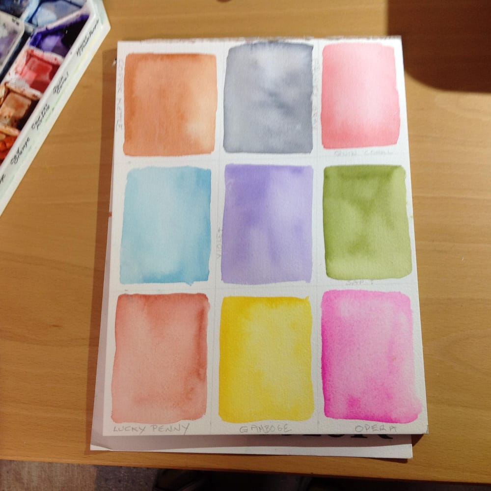 Watercolor textures with Ana - image 1 - student project