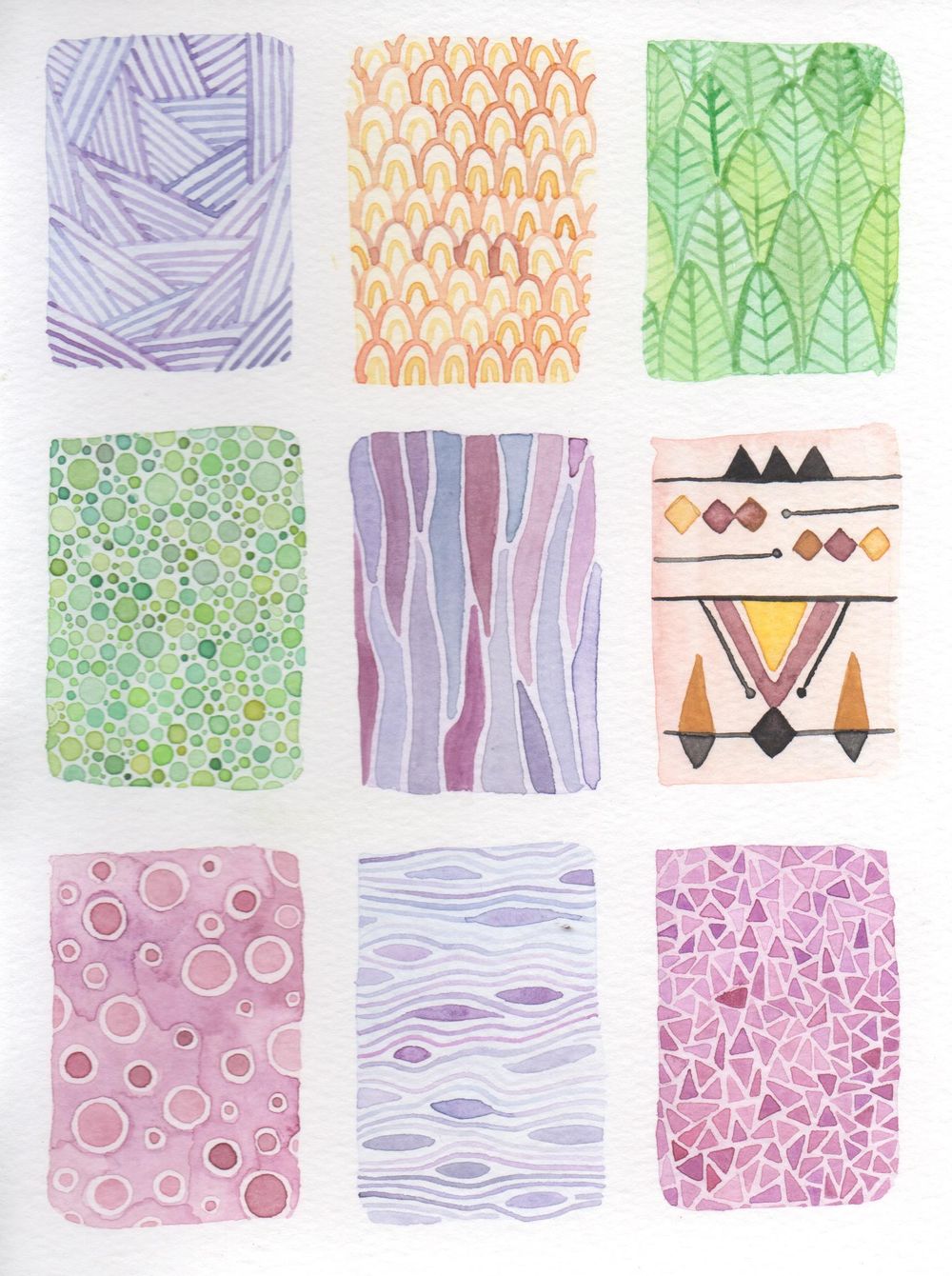 Watercolor textures! - image 1 - student project