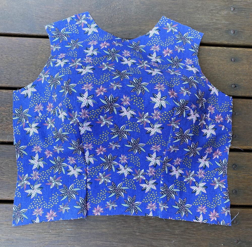 Practice top with darts - image 1 - student project