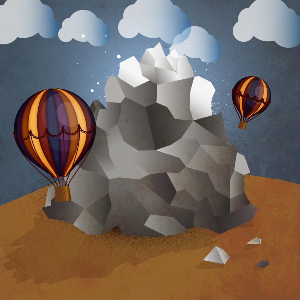 An expedition from the Flying University explores a geographical feature at the edge of the known world - image 1 - student project