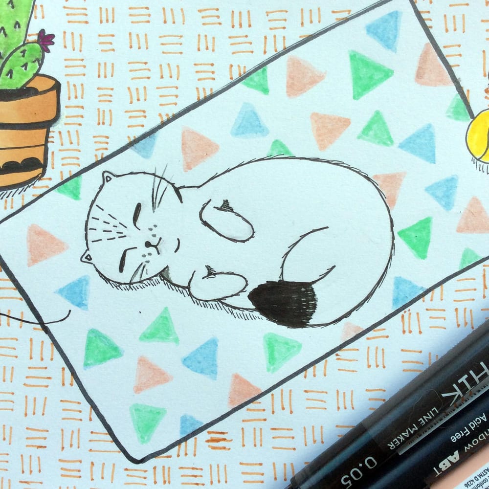 Dozing Cat - image 5 - student project