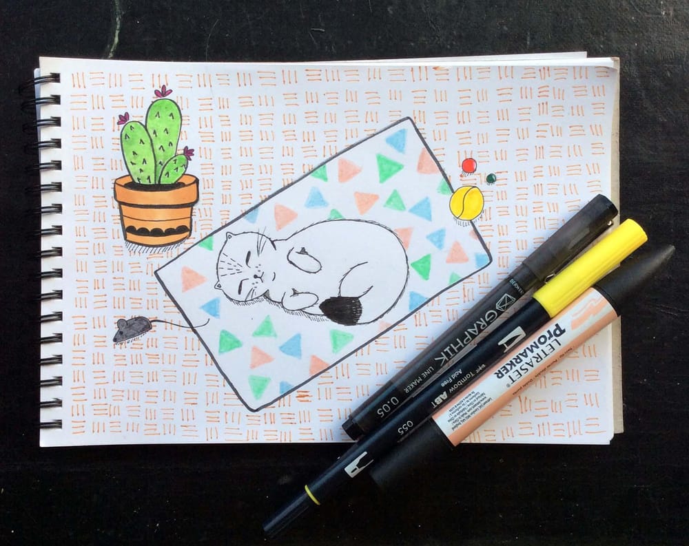 Dozing Cat - image 2 - student project