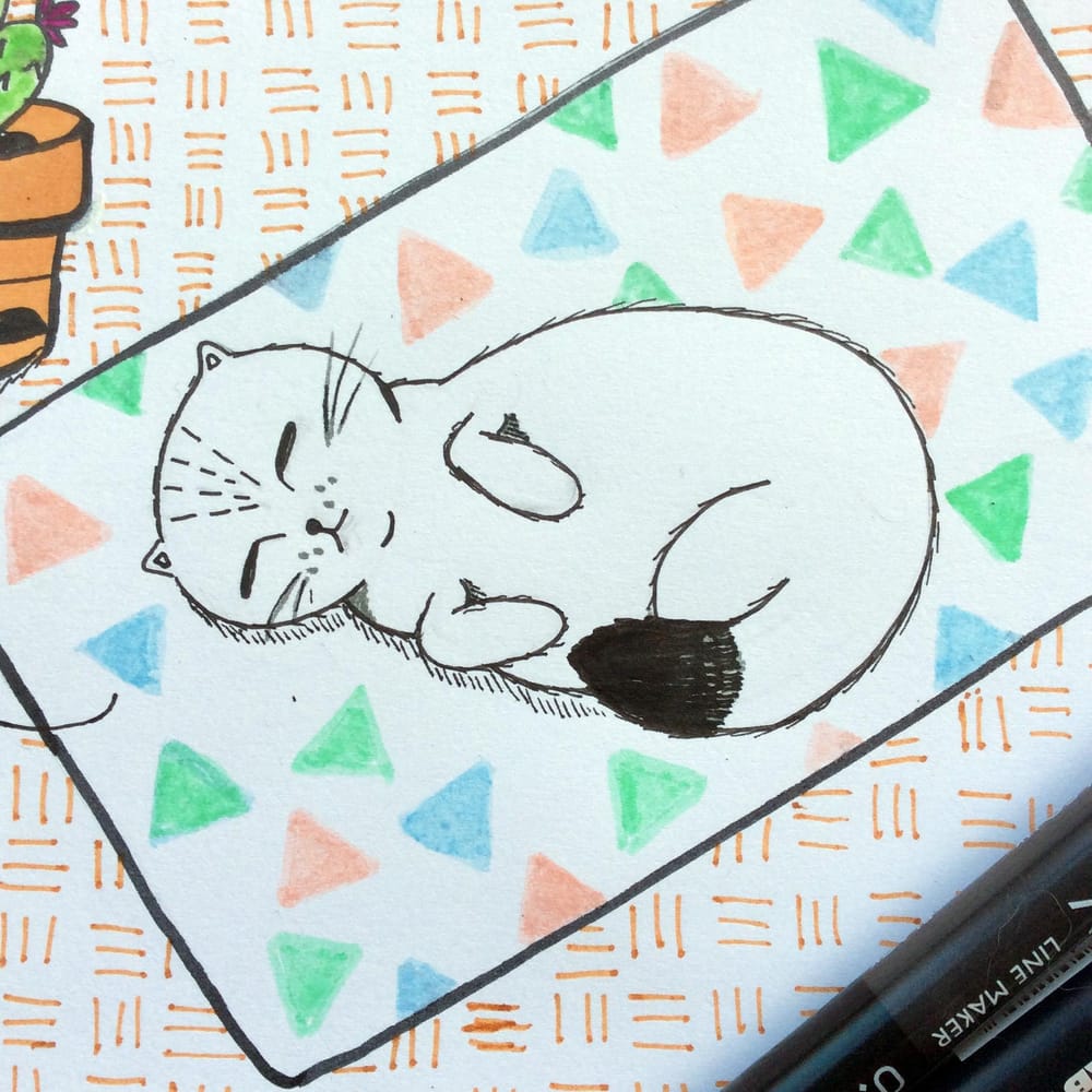 Dozing Cat - image 4 - student project