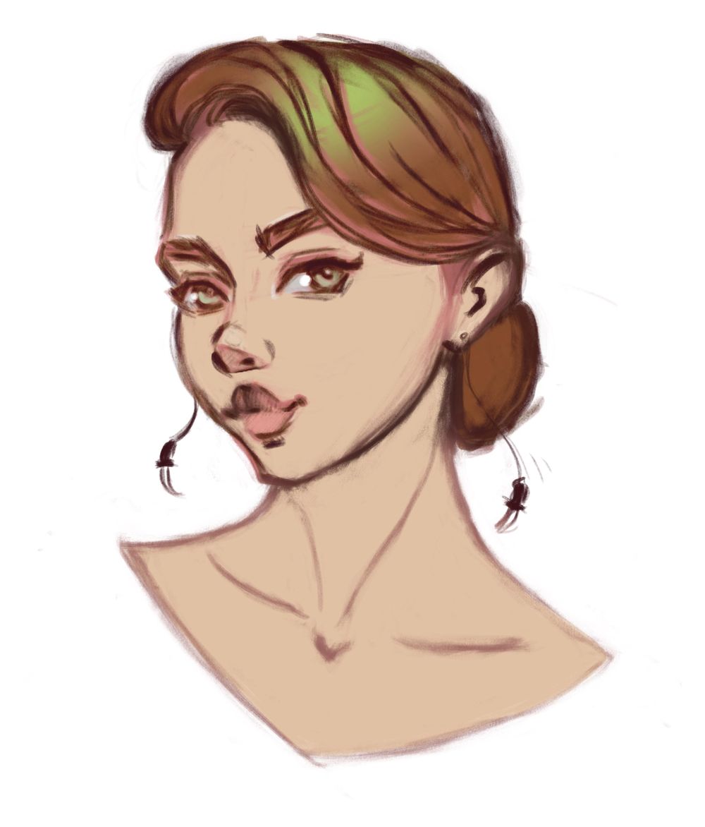 Female character in color - image 2 - student project
