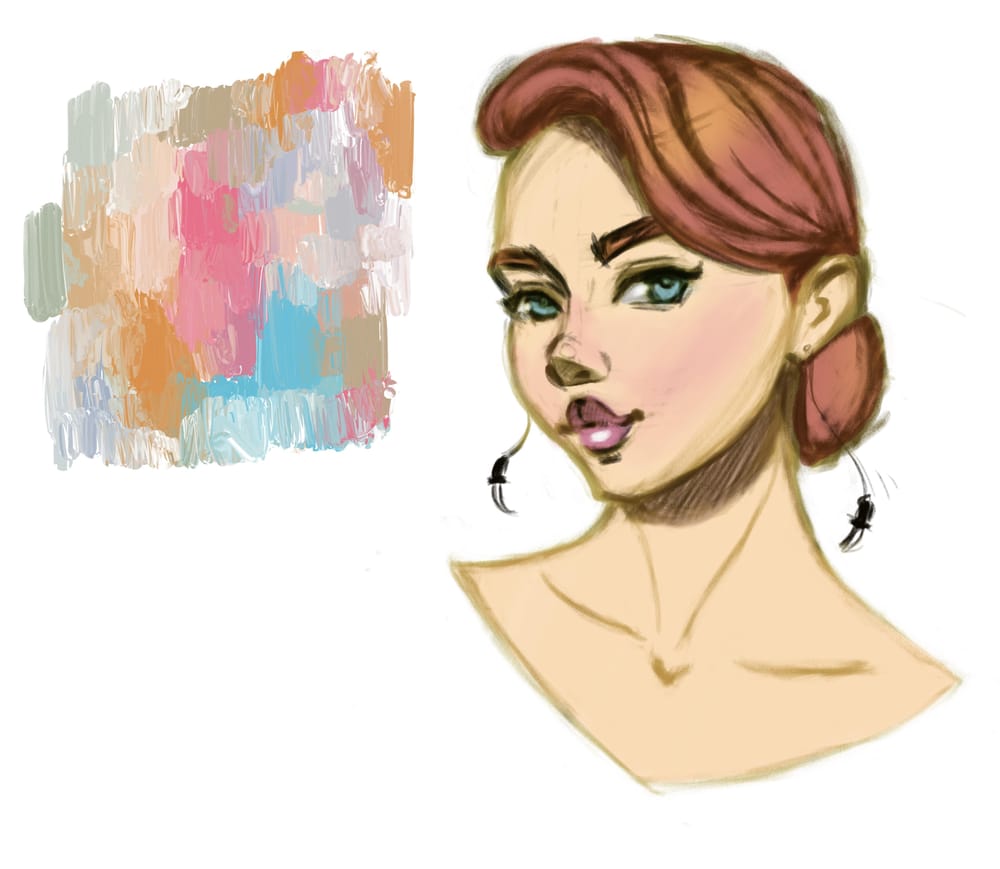 Female character in color - image 4 - student project