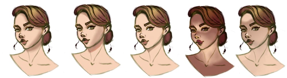 Female character in color - image 6 - student project