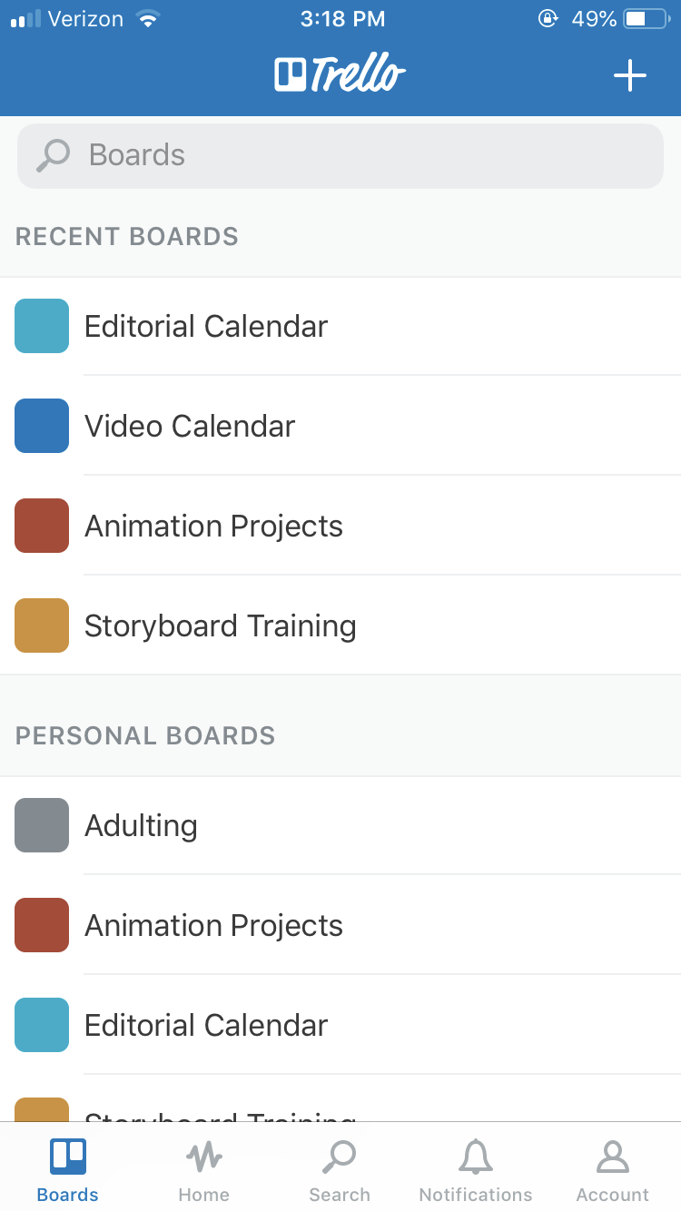 Animation-centric Website - image 2 - student project