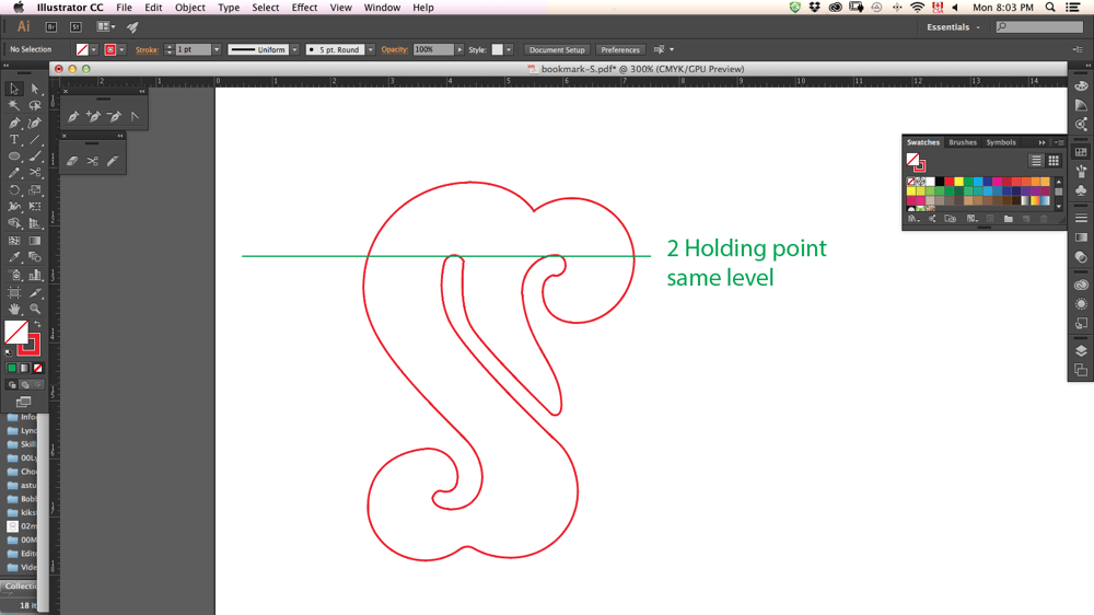 Bookmark- S - image 5 - student project