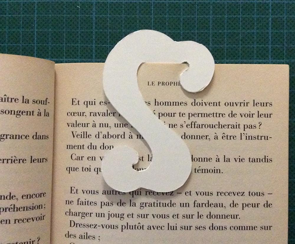 Bookmark- S - image 6 - student project