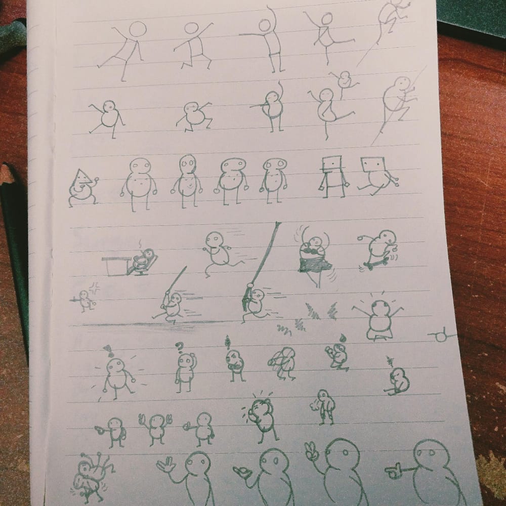 Various Poses in Various Styles - image 1 - student project