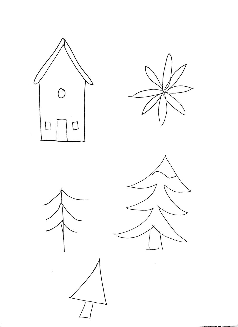 winter forest pattern - image 2 - student project