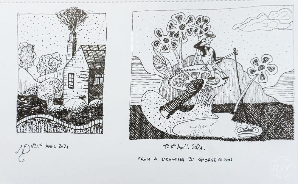 All work in Ink & Line - image 1 - student project