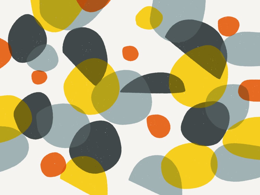 Colourful circles and abstract shapes - image 13 - student project