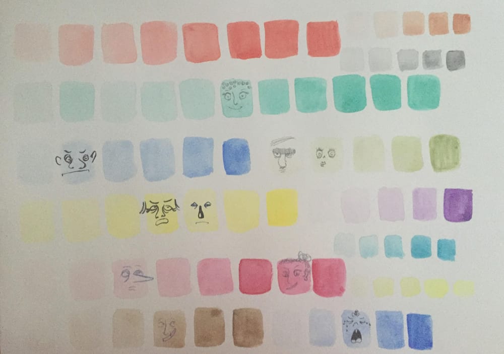 experimenting water color | Skillshare Student Project