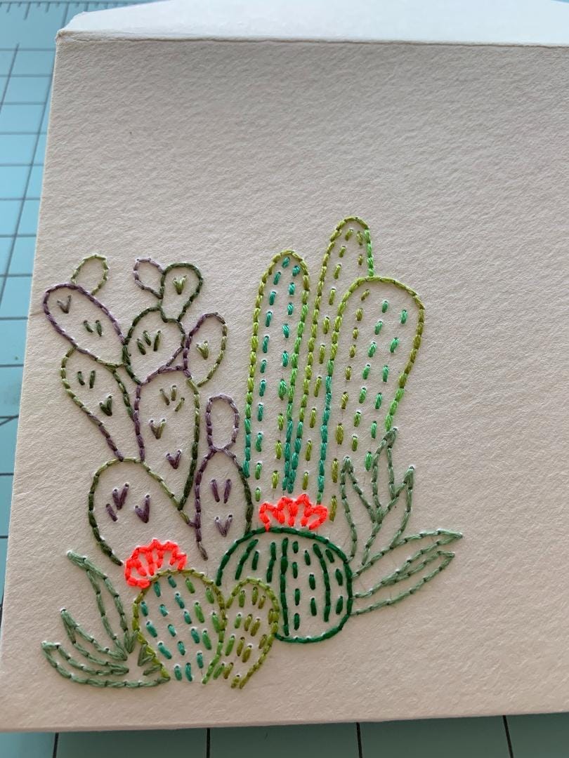 Paper Embroidery - image 3 - student project