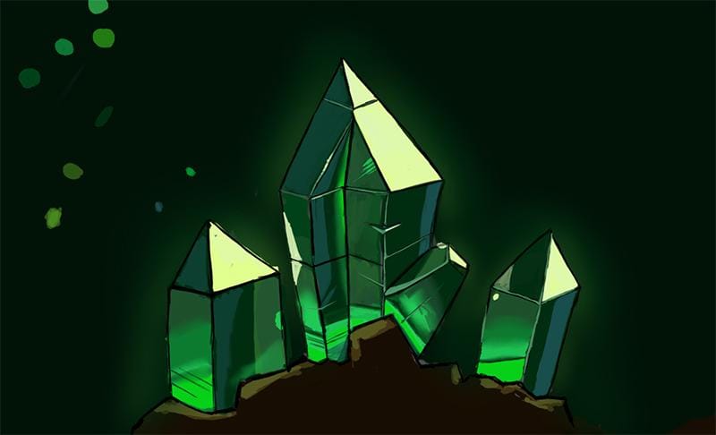 Crystal Sketching (WIP) - image 3 - student project