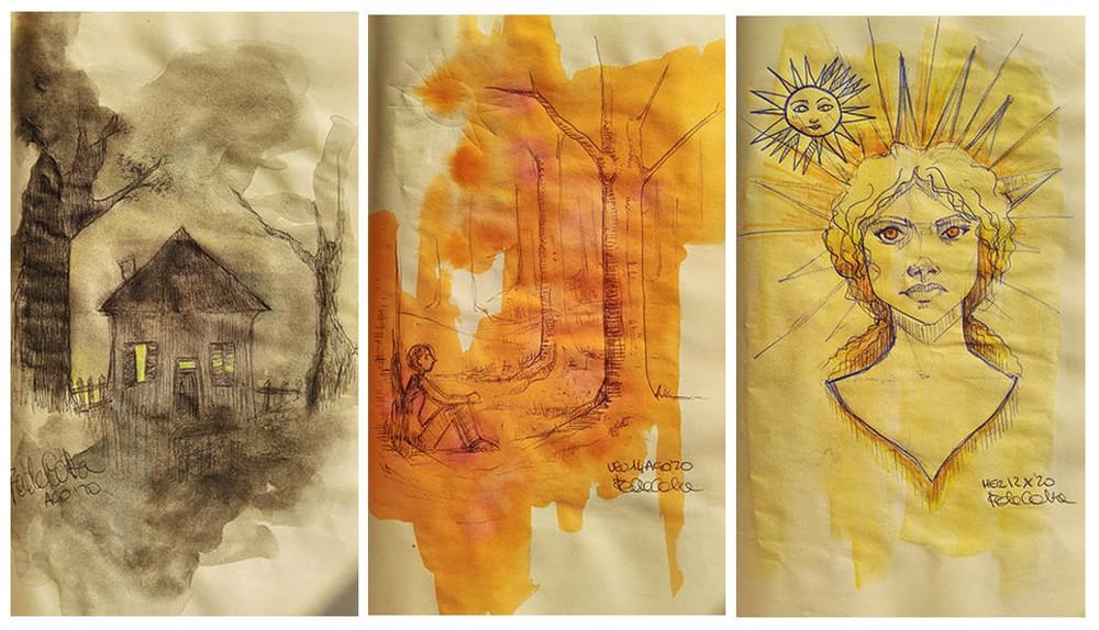 fedecattadraws before and after - image 3 - student project