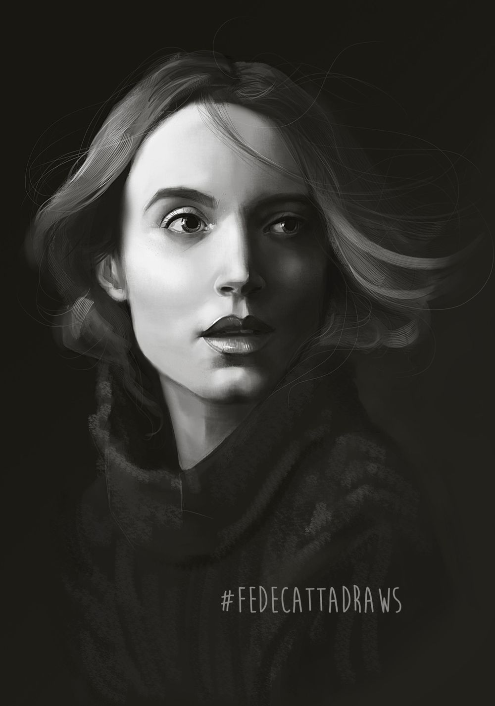 Girl portrait - image 1 - student project