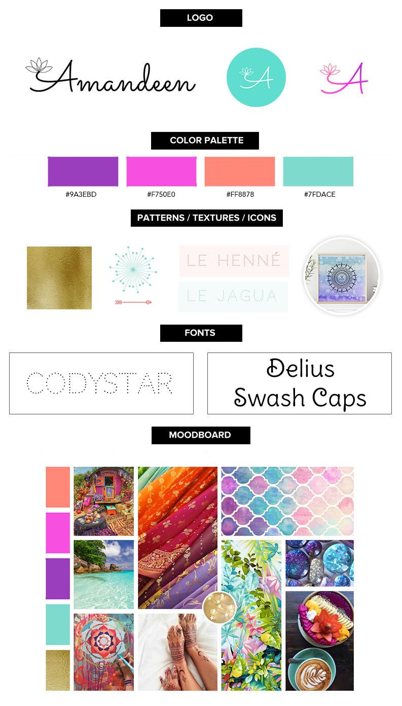 Brand Board - image 1 - student project