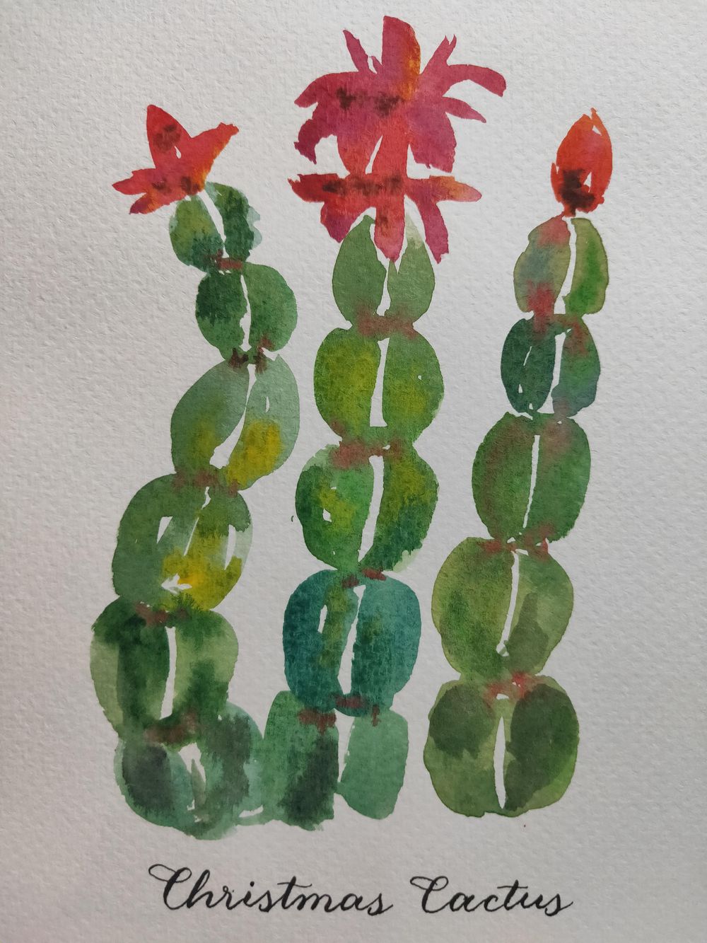 Loose Winter/Christmas Florals - image 1 - student project