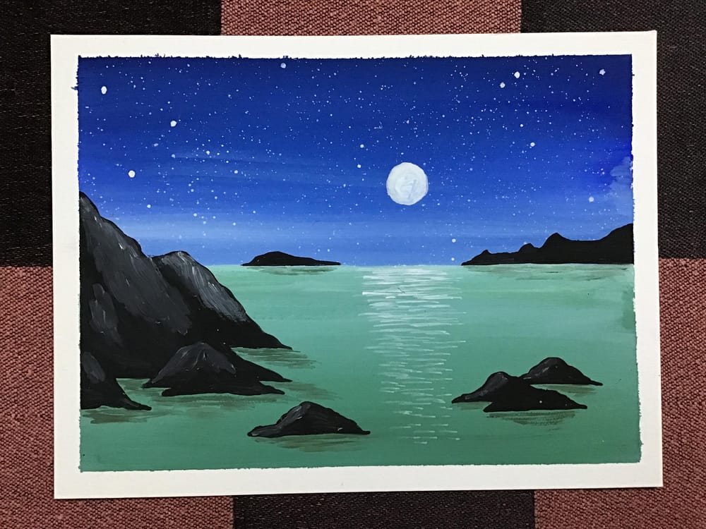 Gouache beaches! - image 1 - student project