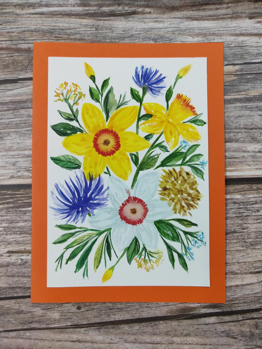 Watercolour Daffodils! - image 6 - student project