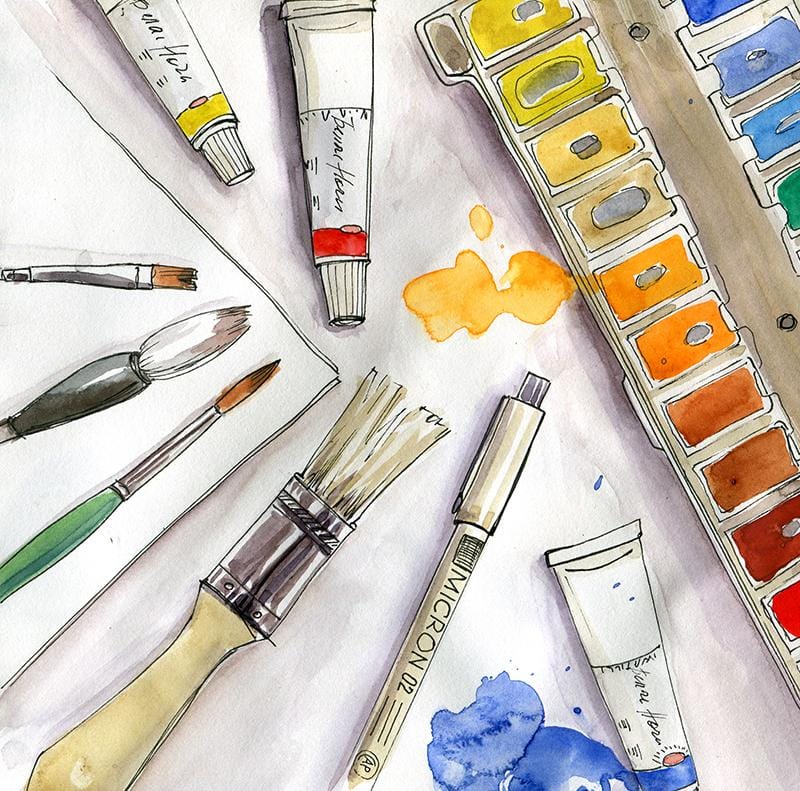 Daily Sketching and Painting - March - image 18 - student project
