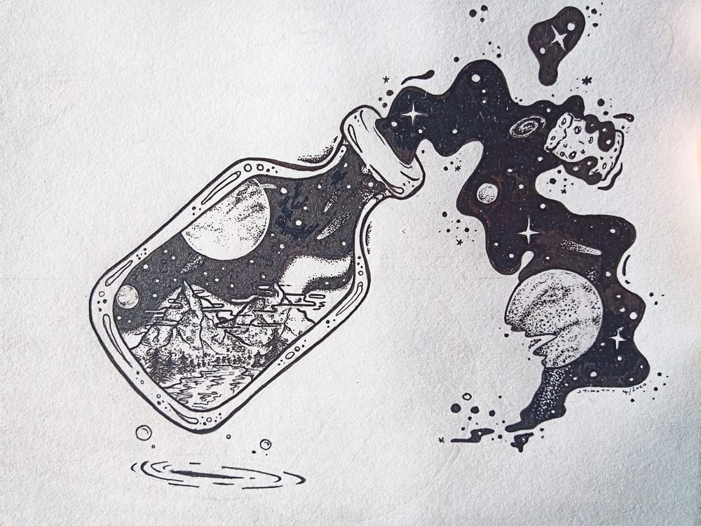 Space in a Bottle - image 1 - student project