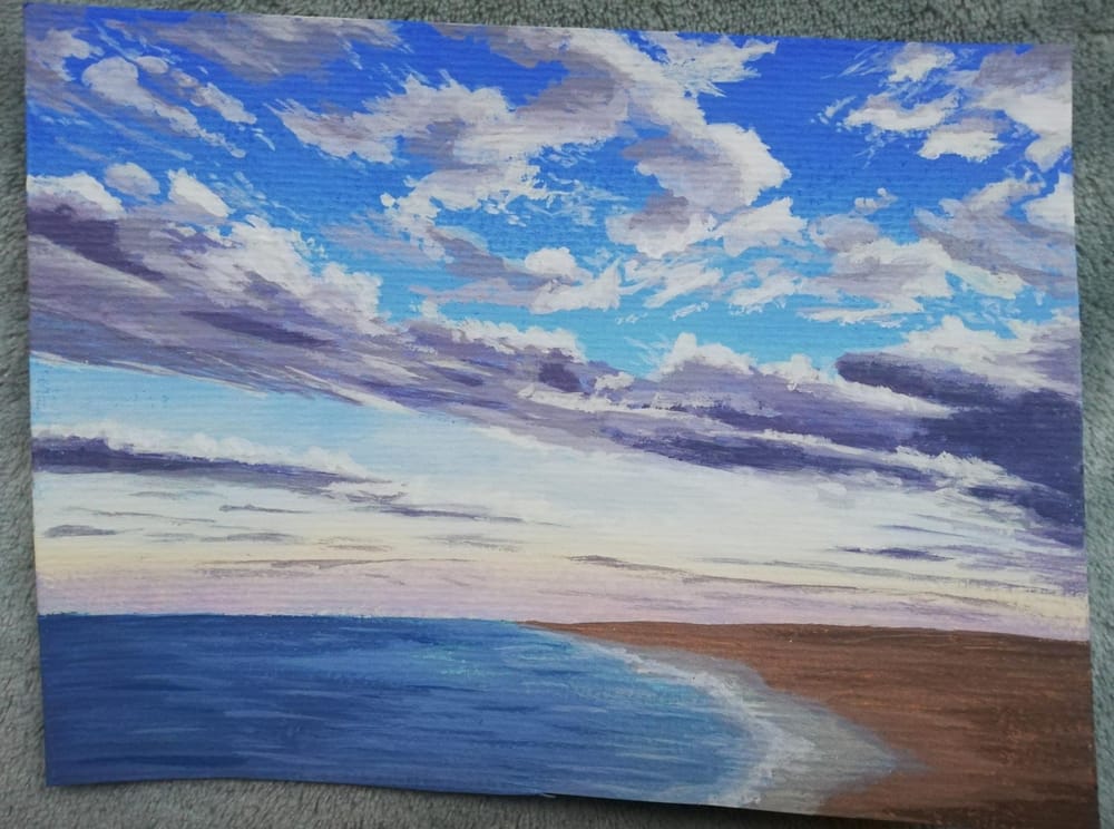 Sunset clouds - image 1 - student project