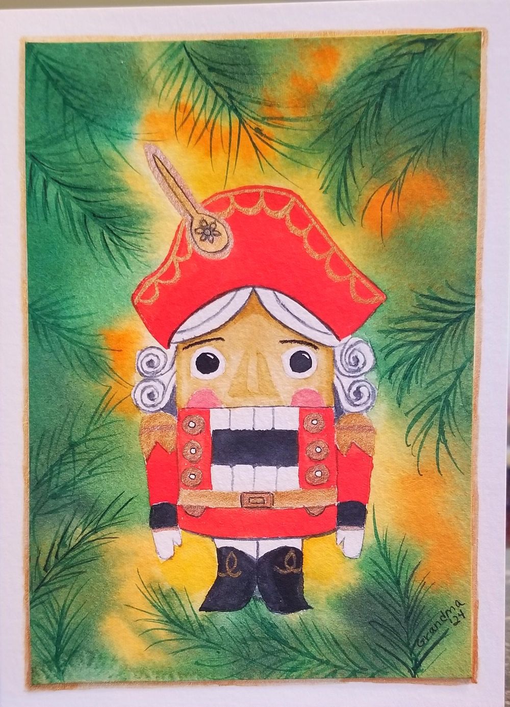 Nutcracker card - image 1 - student project