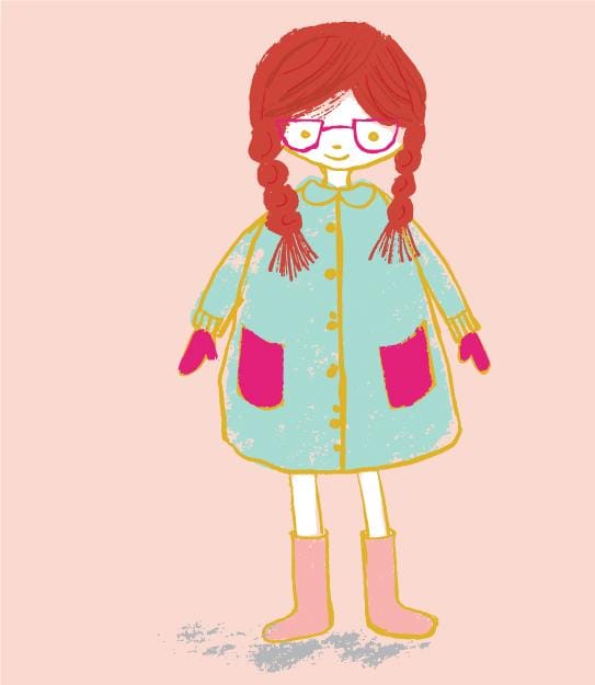 Girl with coat - image 1 - student project
